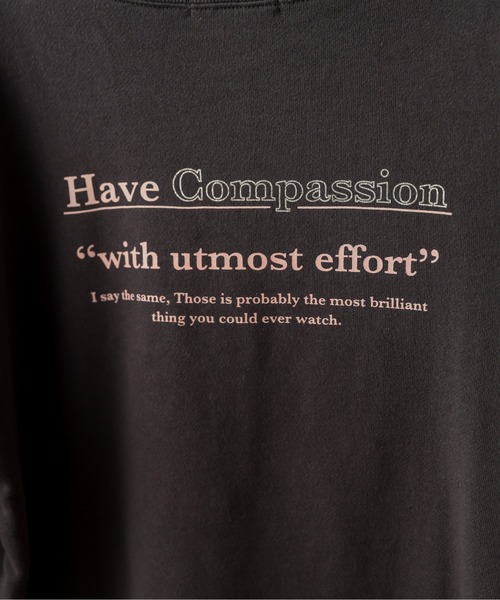 natural couture（ナチュラルクチュール）の「サイドスリットゆるっと裏毛プルオーバー（スウェット・レディース・グレー/カーキ/アイボリー/スミクロ・FREE）」の14枚目の写真