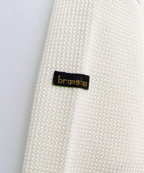 BRANSHES(ブランシェス)の「【抗菌】ワッフル長袖Tシャツ(Tシャツ/カットソー・キッズ・チャコールグレー/ベージュ/ライトグリーン/アイボリー・90cm/110cm/100cm/120cm/130cm/140cm/150cm)」の12枚目の写真