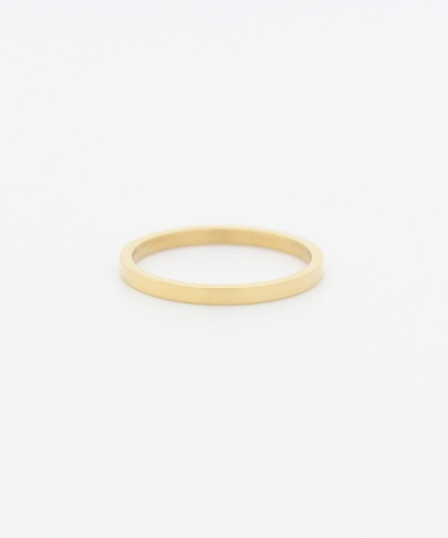 Vaya Con Dios（ヴァヤコンディオス）の「【VayaConDios/ヴァヤコンディオス】ステンレス製プレーンリング（リング・メンズ・ピンクゴールド/シルバー/ブラック/ゴールド・#19/#11/#17/#21/#9/#13）」の7枚目の写真