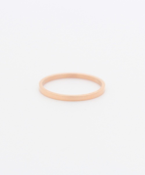 Vaya Con Dios（ヴァヤコンディオス）の「【VayaConDios/ヴァヤコンディオス】ステンレス製プレーンリング（リング・メンズ・ピンクゴールド/シルバー/ブラック/ゴールド・#19/#11/#17/#21/#9/#13）」の8枚目の写真