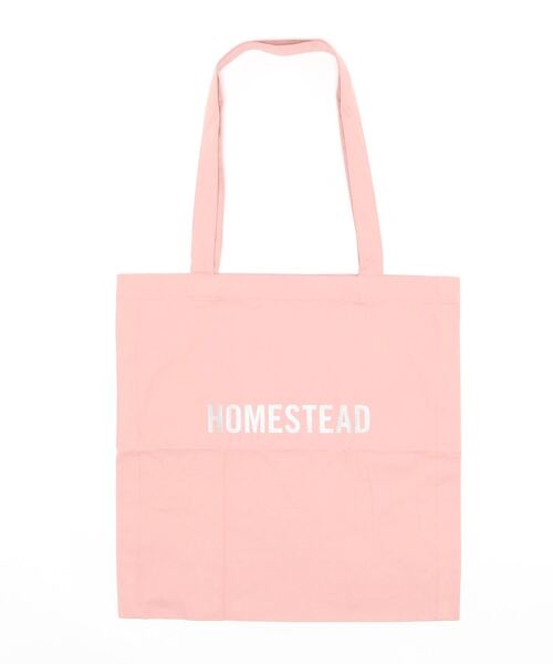 GEORGE'S（ジョージズ）の「HOMESTEAD トートバッグ（トートバッグ・レディース・ホワイト/ブラック/カーキ/ピンク/マスタード/ロイヤルブルー/ライトピンク/モスグリーン/ライトグレー/アイボリー/グリーン/ピンク系/サックスブルー/ブルー系その他・FREE）」の13枚目の写真