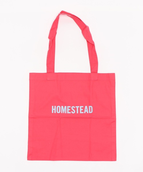 GEORGE'S（ジョージズ）の「HOMESTEAD トートバッグ（トートバッグ・レディース・ホワイト/ブラック/カーキ/ピンク/マスタード/ロイヤルブルー/ライトピンク/モスグリーン/ライトグレー/アイボリー/グリーン/ピンク系/サックスブルー/ブルー系その他・FREE）」の12枚目の写真