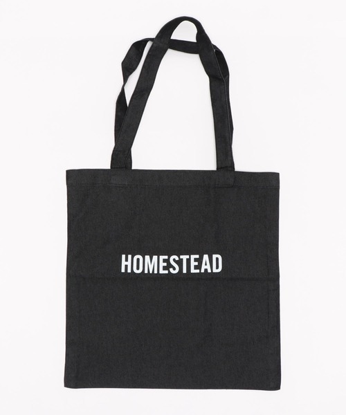 GEORGE'S（ジョージズ）の「HOMESTEAD トートバッグ（トートバッグ・レディース・ホワイト/ブラック/カーキ/ピンク/マスタード/ロイヤルブルー/ライトピンク/モスグリーン/ライトグレー/アイボリー/グリーン/ピンク系/サックスブルー/ブルー系その他・FREE）」の4枚目の写真