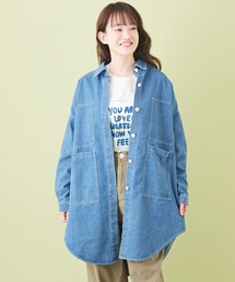 CUBE SUGAR（キューブシュガー）の「デニム カバーオール（カバーオール・レディース）」