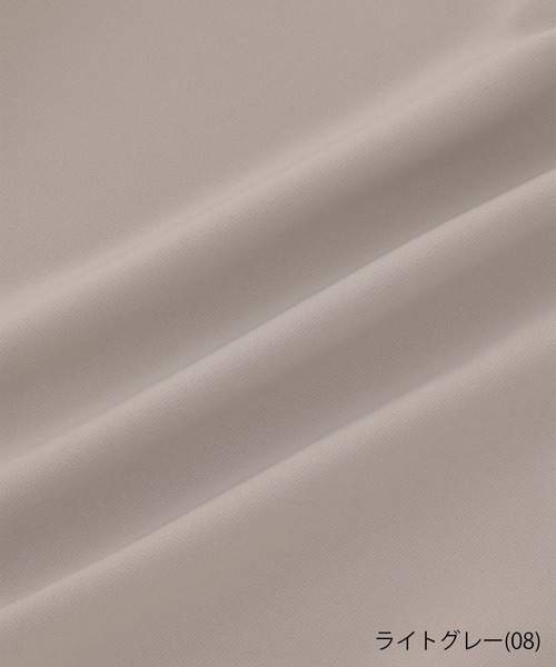 ROPE' PICNIC（ロペピクニック）の「【360°ウルトラストレッチ】【WEB限定34-42サイズ】ストレッチ9分袖ワンピース（ワンピース・レディース・ライトグレー/ネイビー/イエロー系その他3/ブラック・34/36/38/40/42）」の20枚目の写真