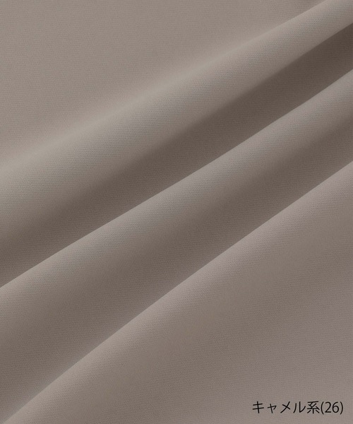 ROPE' PICNIC（ロペピクニック）の「【360°ウルトラストレッチ】【WEB限定34-42サイズ】ストレッチ9分袖ワンピース（ワンピース・レディース・ライトグレー/ネイビー/イエロー系その他3/ブラック・34/36/38/40/42）」の21枚目の写真