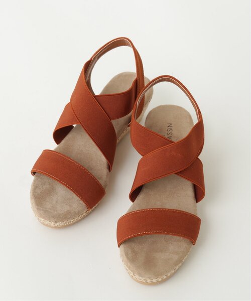 frames RAY CASSIN（フレームスレイカズン）の「ゴムクロスサンダル（サンダル・レディース・ブラック/カーキ/オレンジ/グレイッシュベージュ・LARGE/MEDIUM/SMALL）」の15枚目の写真