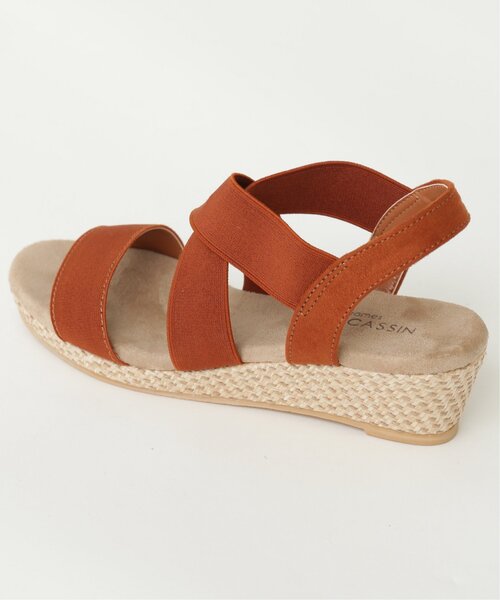 frames RAY CASSIN（フレームスレイカズン）の「ゴムクロスサンダル（サンダル・レディース・ブラック/カーキ/オレンジ/グレイッシュベージュ・LARGE/MEDIUM/SMALL）」の9枚目の写真