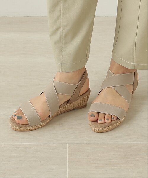 frames RAY CASSIN（フレームスレイカズン）の「ゴムクロスサンダル（サンダル・レディース・ブラック/カーキ/オレンジ/グレイッシュベージュ・LARGE/MEDIUM/SMALL）」の10枚目の写真