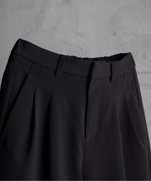 ATTACHMENT(アタッチメント)の「【WYM × ATTACHMENT】 LOOSE TAPERED PANTS(スラックス・メンズ・ブラウン/チャコール・S/M/L)」の7枚目の写真