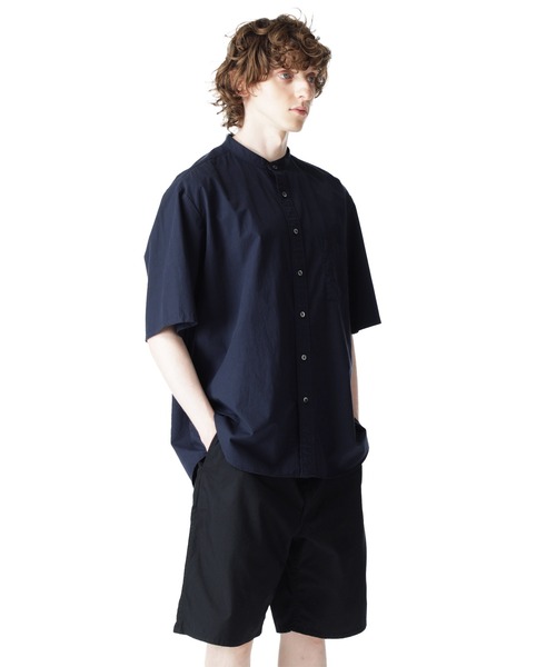 SOPHNET. S/S BAGGY VEAL PANELED シャツ SOPHNET.（ソフネット）の「S/S BAGGY VERTICAL PANELED REGULAR