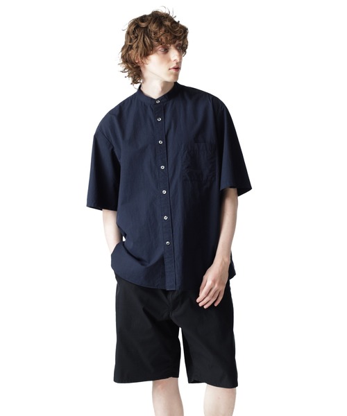 日本に SOPHNET.（ソフネット）の「S/S BAGGY SHIRT COLLAR BAND トップス