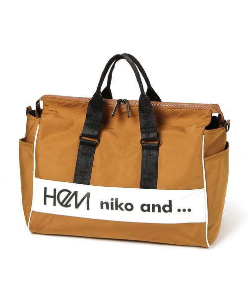 HeM（ヘム）の「【HeM(ヘム)】コラボロゴボストンバッグ（ボストンバッグ・レディース・ブラック/ベージュ/その他1・FREE/0）」の19枚目の写真