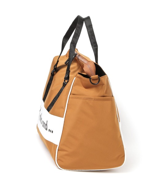 HeM（ヘム）の「【HeM(ヘム)】コラボロゴボストンバッグ（ボストンバッグ・レディース・ブラック/ベージュ/その他1・FREE/0）」の9枚目の写真