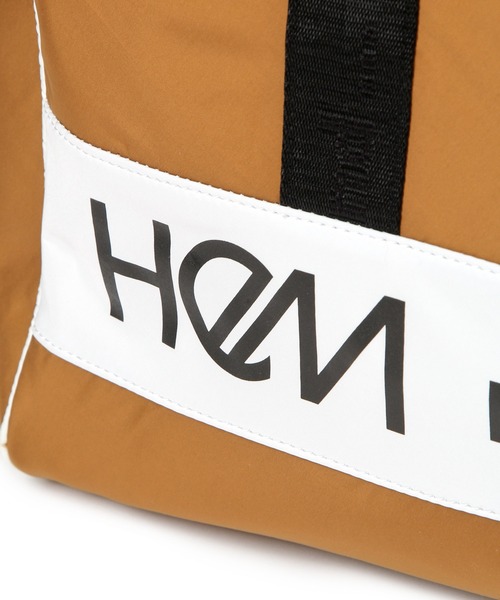 HeM（ヘム）の「【HeM(ヘム)】コラボロゴボストンバッグ（ボストンバッグ・レディース・ブラック/ベージュ/その他1・FREE/0）」の13枚目の写真