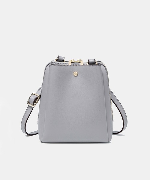 BASE（ベース）の「ミニショルダーバッグ ミニバッグ（ショルダーバッグ・レディース・ブラック/ベージュ/ブルー/アイボリー/イエロー/グレー/グリーン/ボルドー/ライトブルー/マスタード/ダークグレー/ブラウン・FREE）」の3枚目の写真