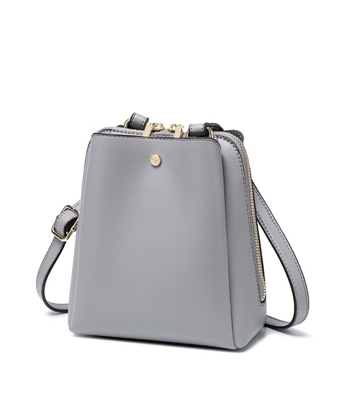 BASE（ベース）の「ミニショルダーバッグ ミニバッグ（ショルダーバッグ・レディース・ブラック/ベージュ/ブルー/アイボリー/イエロー/グレー/グリーン/ボルドー/ライトブルー/マスタード/ダークグレー/ブラウン・FREE）」の17枚目の写真