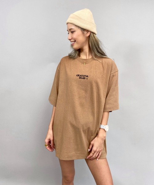 ANTIBAL（アンティバル）の「【ZOZOタウン限定アイテム】Grateful Dead/グレイトフル・デッド 　  ビッグシルエット バックプリントＴシャツ   212AN4ST227MU（Tシャツ/カットソー・レディース・ベージュ/ホワイト/グリーン/ブラック・FREE）」の16枚目の写真