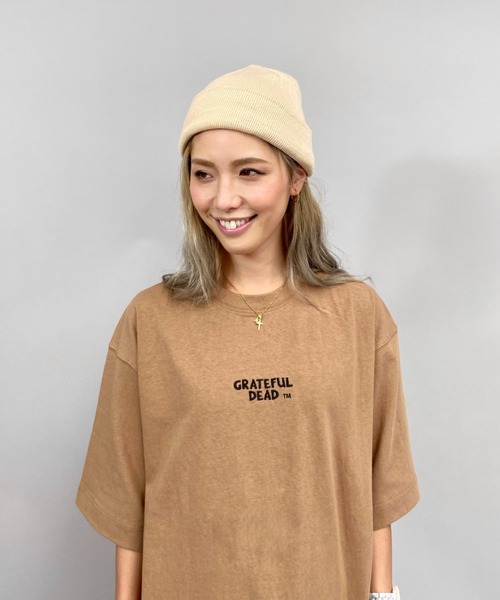 ANTIBAL（アンティバル）の「【ZOZOタウン限定アイテム】Grateful Dead/グレイトフル・デッド 　  ビッグシルエット バックプリントＴシャツ   212AN4ST227MU（Tシャツ/カットソー・レディース・ベージュ/ホワイト/グリーン/ブラック・FREE）」の18枚目の写真