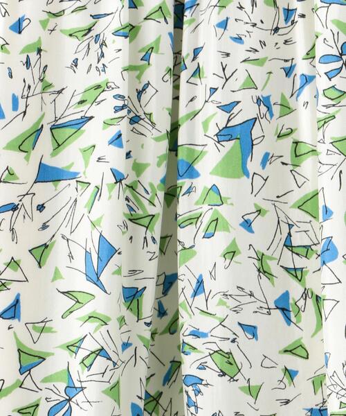 SACRA（サクラ）の「＜SACRA（サクラ）＞プリント ティアード マキシスカート（スカート・レディース・オフホワイト・38）」の12枚目の写真