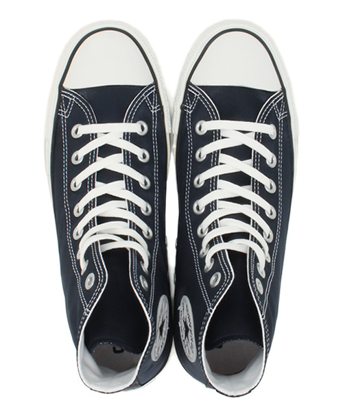 CONVERSE(コンバース)の「ALL STAR SATIN HI / オールスター サテン HI(スニーカー・レディース・シャンパン/ダークネイビー・6/5/11.5/7/3/10.5/9/4/7.5/8.5/3.5/5.5/6.5/8/4.5/9.5)」の10枚目の写真