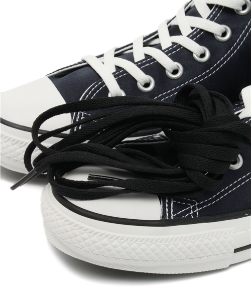 CONVERSE(コンバース)の「ALL STAR SATIN HI / オールスター サテン HI(スニーカー・レディース・シャンパン/ダークネイビー・6/5/11.5/7/3/10.5/9/4/7.5/8.5/3.5/5.5/6.5/8/4.5/9.5)」の3枚目の写真