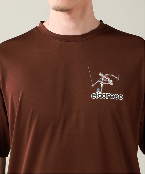 ELDORESO(エルドレッソ) Is This Tee(Brown) ブラウン ELDORESO エルドレッソ Is This Tee メンズ レディース