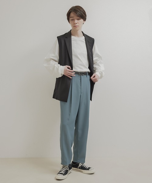 パンツ Ans Dotsloevner ANS DOTSLOEVNER-DOCKING SWEAT PANTS/Khaki - VISITFOR