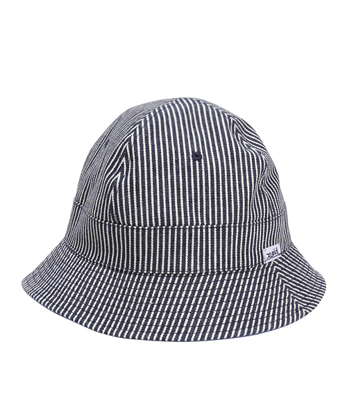 X-girl（エックスガール）の「【Soup.6月号掲載】REVERSIBLE BELL HAT（ハット・レディース・カモフラージュ/ベージュ/ネイビー・ONE SIZE）」の5枚目の写真