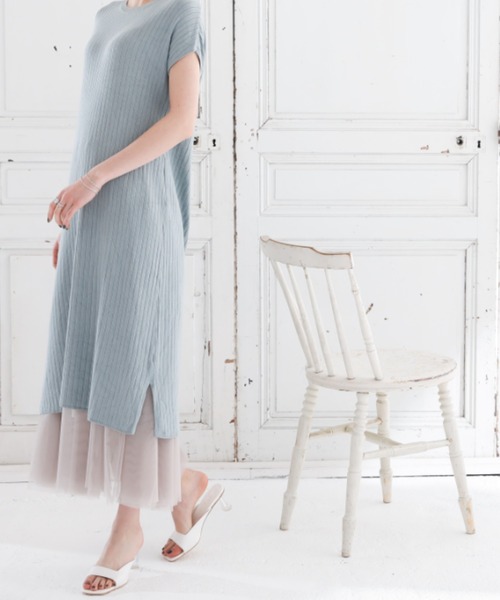 VIVIAN（ヴィヴィアン）の「スクエアトゥクリアヒールミュールサンダル（サンダル・レディース・ダークブラウン/ブラック/ホワイト・L/S/M/LL）」の12枚目の写真