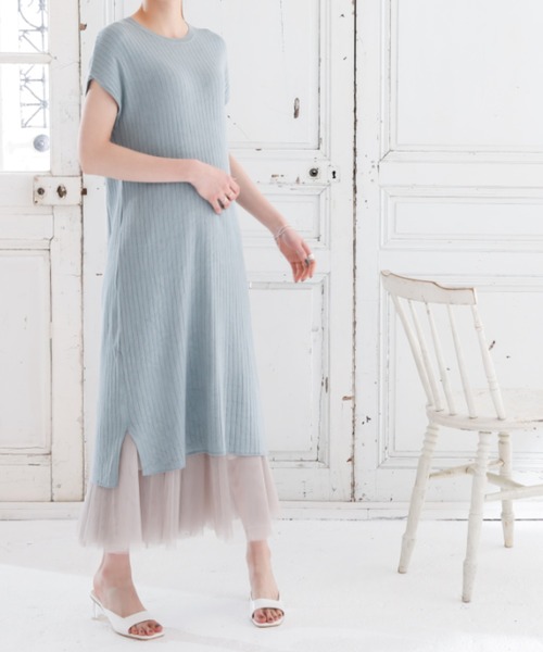 VIVIAN（ヴィヴィアン）の「スクエアトゥクリアヒールミュールサンダル（サンダル・レディース・ダークブラウン/ブラック/ホワイト・L/S/M/LL）」の13枚目の写真