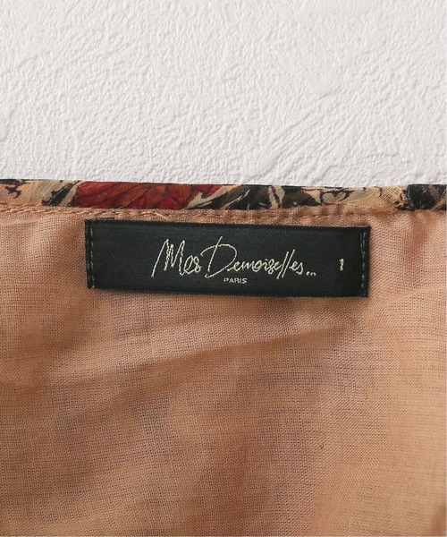 Mes Demoiselles...（メドモワゼル）の「【MES DEMOISELLES/メドモアゼル】blouse gardenia：ブラウス（シャツ/ブラウス・レディース・レッド・1）」の3枚目の写真