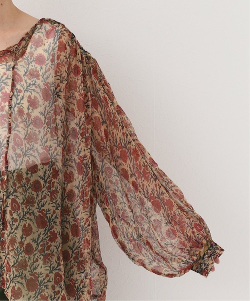 Mes Demoiselles...（メドモワゼル）の「【MES DEMOISELLES/メドモアゼル】blouse gardenia：ブラウス（シャツ/ブラウス・レディース・レッド・1）」の18枚目の写真