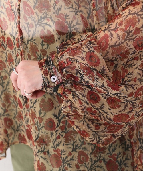 Mes Demoiselles...（メドモワゼル）の「【MES DEMOISELLES/メドモアゼル】blouse gardenia：ブラウス（シャツ/ブラウス・レディース・レッド・1）」の14枚目の写真