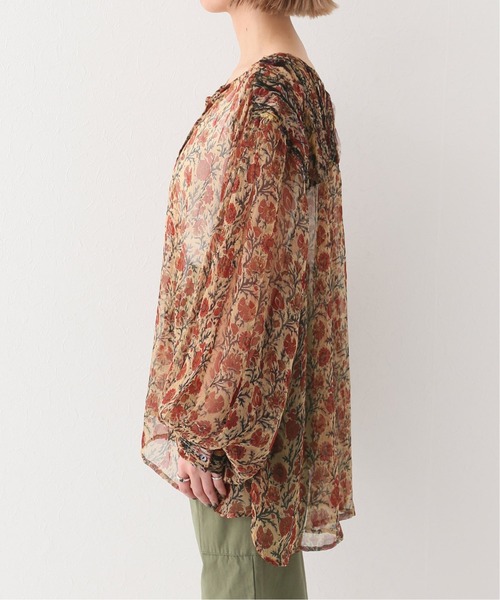 Mes Demoiselles...（メドモワゼル）の「【MES DEMOISELLES/メドモアゼル】blouse gardenia：ブラウス（シャツ/ブラウス・レディース・レッド・1）」の13枚目の写真