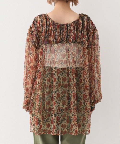 Mes Demoiselles...（メドモワゼル）の「【MES DEMOISELLES/メドモアゼル】blouse gardenia：ブラウス（シャツ/ブラウス・レディース・レッド・1）」の15枚目の写真