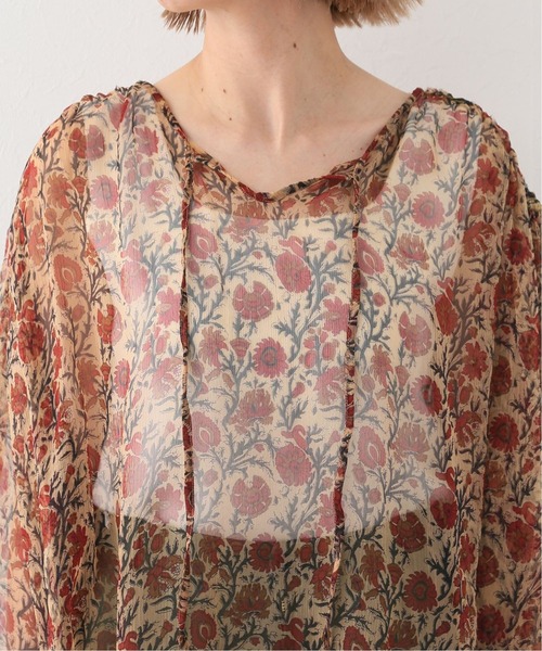Mes Demoiselles...（メドモワゼル）の「【MES DEMOISELLES/メドモアゼル】blouse gardenia：ブラウス（シャツ/ブラウス・レディース・レッド・1）」の16枚目の写真