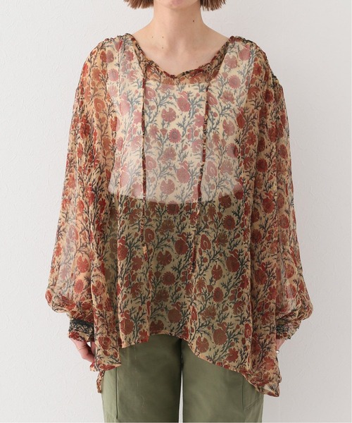 Mes Demoiselles...（メドモワゼル）の「【MES DEMOISELLES/メドモアゼル】blouse gardenia：ブラウス（シャツ/ブラウス・レディース・レッド・1）」の17枚目の写真