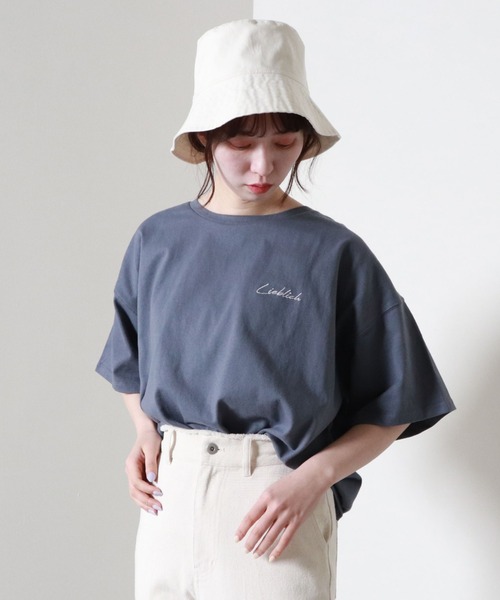 archives（アルシーヴ）の「プリントＢＩＧＴ（Tシャツ/カットソー・レディース・ベージュ/オフホワイト/ブルー・MEDIUM）」の11枚目の写真