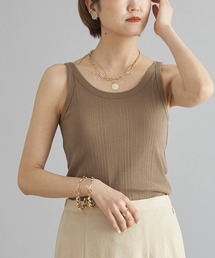 DouDou | ランダムリブタンク(タンクトップ)