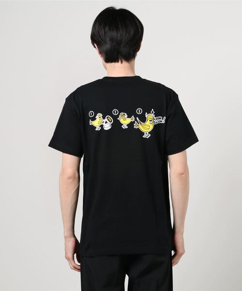 BYRD（バード）の「【ムラサキスポーツ別注】BYRD/バード バックプリントTシャツ LTD サークルロゴT（Tシャツ/カットソー・メンズ・ホワイト/ブラック・M/L/XL）」の5枚目の写真