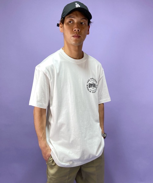 BYRD（バード）の「【ムラサキスポーツ別注】BYRD/バード バックプリントTシャツ LTD サークルロゴT（Tシャツ/カットソー・メンズ・ホワイト/ブラック・M/L/XL）」の9枚目の写真