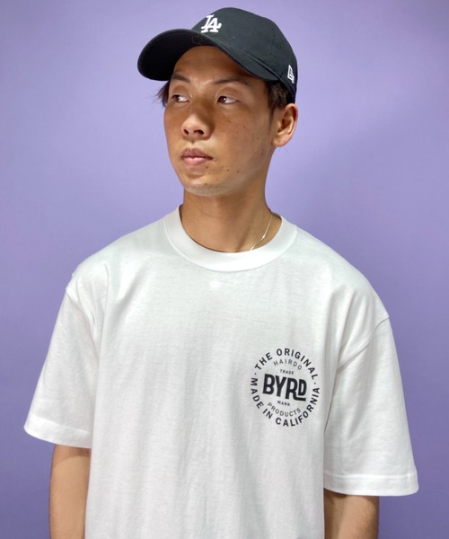 BYRD（バード）の「【ムラサキスポーツ別注】BYRD/バード バックプリントTシャツ LTD サークルロゴT（Tシャツ/カットソー・メンズ・ホワイト/ブラック・M/L/XL）」の11枚目の写真