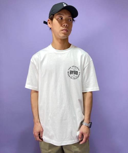 BYRD（バード）の「【ムラサキスポーツ別注】BYRD/バード バックプリントTシャツ LTD サークルロゴT（Tシャツ/カットソー・メンズ・ホワイト/ブラック・M/L/XL）」の8枚目の写真