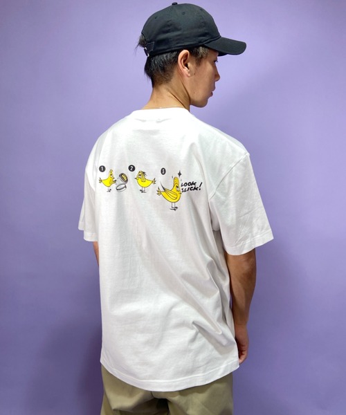 BYRD（バード）の「【ムラサキスポーツ別注】BYRD/バード バックプリントTシャツ LTD サークルロゴT（Tシャツ/カットソー・メンズ・ホワイト/ブラック・M/L/XL）」の13枚目の写真