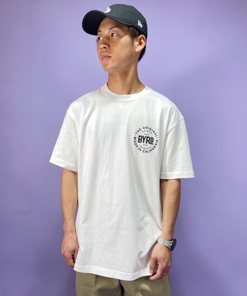 BYRD（バード）の「【ムラサキスポーツ別注】BYRD/バード バックプリントTシャツ LTD サークルロゴT（Tシャツ/カットソー・メンズ・ホワイト/ブラック・M/L/XL）」の10枚目の写真
