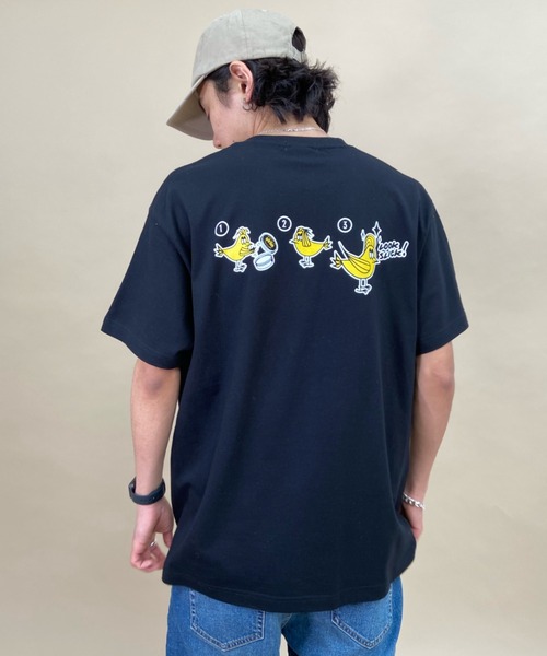 BYRD（バード）の「【ムラサキスポーツ別注】BYRD/バード バックプリントTシャツ LTD サークルロゴT（Tシャツ/カットソー・メンズ・ホワイト/ブラック・M/L/XL）」の21枚目の写真