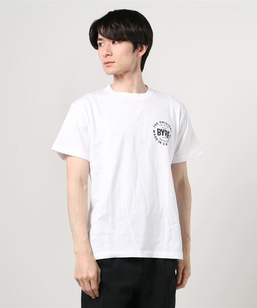 BYRD（バード）の「【ムラサキスポーツ別注】BYRD/バード バックプリントTシャツ LTD サークルロゴT（Tシャツ/カットソー・メンズ・ホワイト/ブラック・M/L/XL）」の6枚目の写真