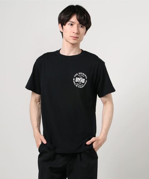 BYRD（バード）の「【ムラサキスポーツ別注】BYRD/バード バックプリントTシャツ LTD サークルロゴT（Tシャツ/カットソー・メンズ・ホワイト/ブラック・M/L/XL）」の7枚目の写真