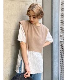 EMODA | レイヤーバルキートップ(Tシャツ/カットソー)